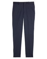 Nordstrom Tech Smart Wool Blend Trousers In Navy Night At