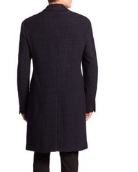 Salvatore Ferragamo Long Sleeve Wool Coat