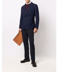 Canali Double Breasted Wool Blazer