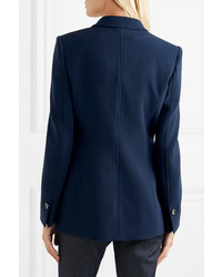 Emilio Pucci Double Breasted Wool Blend Blazer