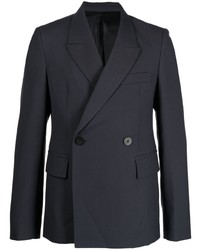 Wooyoungmi Double Breasted Wool Blend Blazer