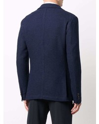 Canali Wool Jersey Knit Blazer