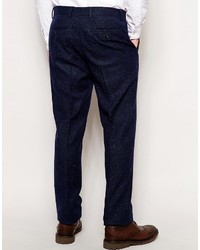 Asos Brand Slim Fit Suit Pants In Fleck