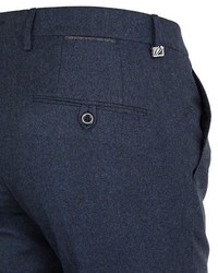 Berwich 17cm Slim Stretch Virgin Wool Trousers