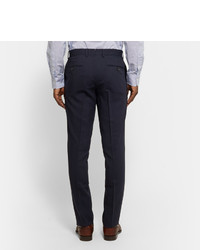 Club Monaco Blue Grant Wool Blend Suit Trousers