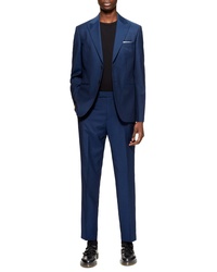 Topman Casely Hayford Skinny Fit Suit Trousers