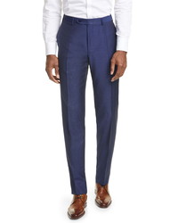 Canali Classic Fit Wool Mohair Pants