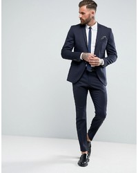 Selected Homme Slim Suit Pant In Wool Mix