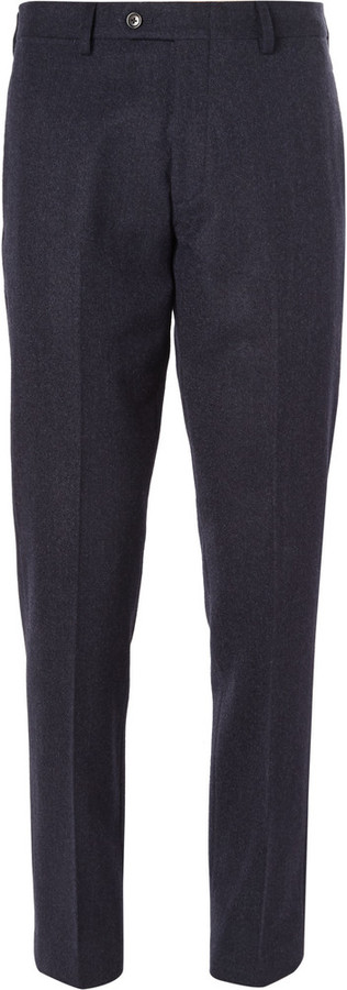 J.Crew Navy Ludlow Wool Blend Suit Trousers | Where to buy & how to wear