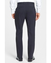 Theory Marlo Flat Front Stretch Wool Trousers