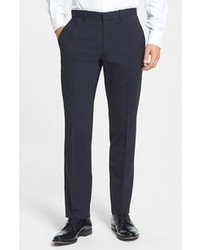 Theory Marlo Flat Front Stretch Wool Trousers