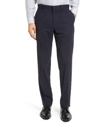 Theory Marlo New Tailor 2 Flat Front Solid Stretch Wool Trousers