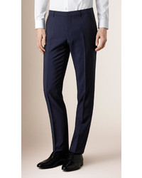 Burberry Modern Fit Wool Mohair Trousers