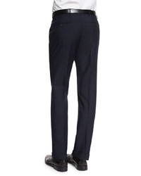 Burberry Modern Fit Woolmohair Trousers Navy