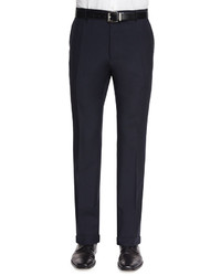 Burberry Modern Fit Woolmohair Trousers Navy