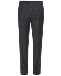 Jil Sander Wool And Cashmere Blend Flannel Trousers