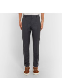 Valentino Wool And Mohair Blend Trousers
