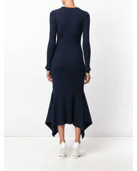 Victoria Beckham Asymmetric Skirt Dress