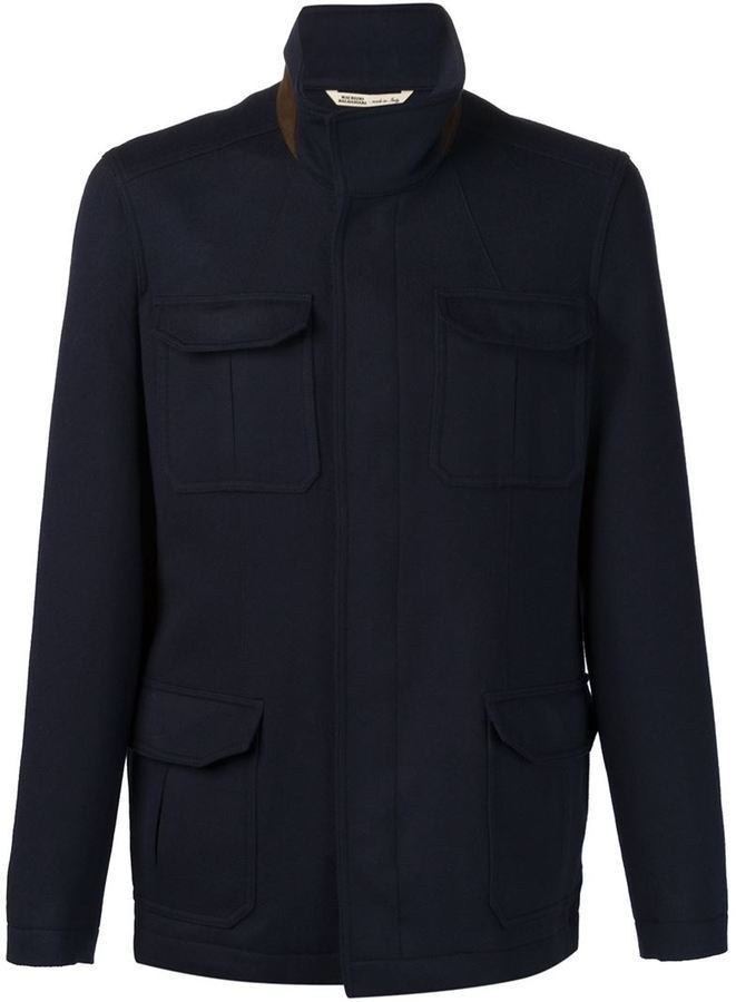 Maurizio Baldassari Patch Pocket Jacket, $1,295 | farfetch.com