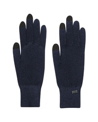 Hugo Gritzos Touchscreen Gloves In Dark Blue At Nordstrom