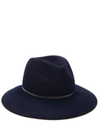 Forever 21 Faux Leather Trimmed Fedora