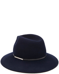 Forever 21 Faux Leather Trimmed Fedora