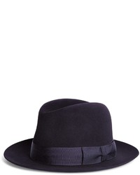 Brooks Brothers Lock And Co Chelsea Navy Fedora