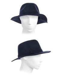 Saks Fifth Avenue Wool Medium Brim Hat