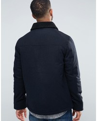 Tokyo Laundry 50% Wool Lined Fleece Collar Jacket