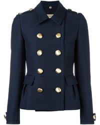 Burberry Double Breasted Military Jacket