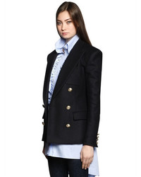 Faith Connexion Double Breasted Wool Cloth Jacket