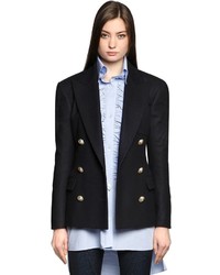 Faith Connexion Double Breasted Wool Cloth Jacket