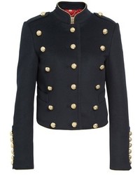 Burberry Dunebeck Wool Cashmere Military Jacket