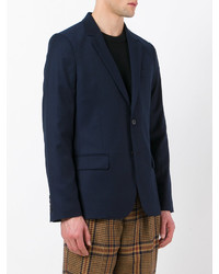 AMI Alexandre Mattiussi Lined Two Buttons Jacket