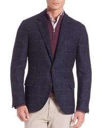 Brunello Cucinelli Regular Fit Virgin Wool Blend Jacket