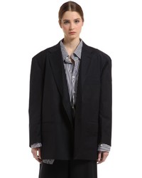 Vetements Single Breasted Cool Wool Jacket