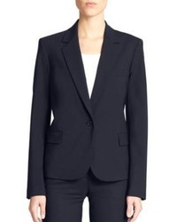 Theory Solid Wool Blend Jacket
