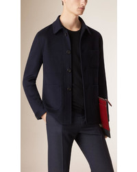 Burberry Unlined Cashmere Wool Utility Jacket