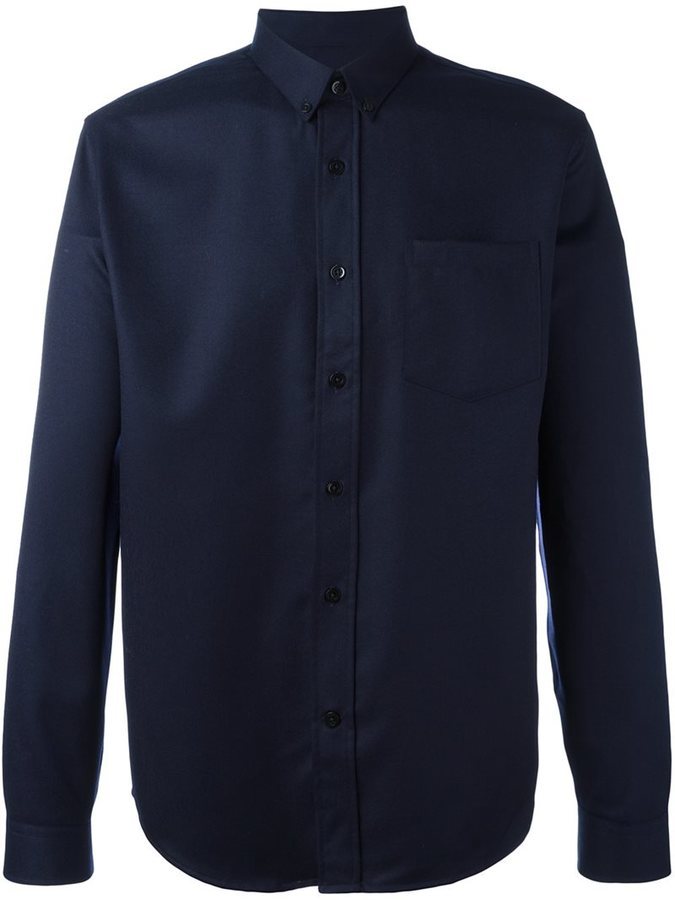 AMI Alexandre Mattiussi Button Down Shirt, $133 | farfetch.com