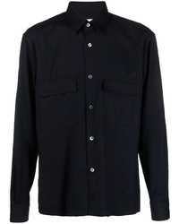 Xacus Button Up Wool Shirt