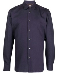 Paul Smith Long Sleeve Wool Cotton Shirt