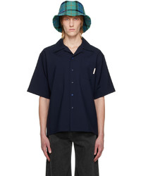 Marni Navy Tropical Shirt