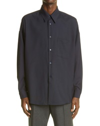 Marni Tropical Wool Button Up Shirt