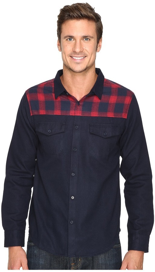 United By Blue Banff Wool Shirt With Plaid Trim, $94 | Zappos | Lookastic