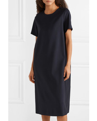 The Row Rory Oversized Stretch Wool Crepe Midi Dress