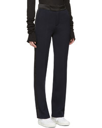 Ports 1961 Navy Satin Trimmed Trousers