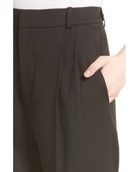 Vince Stretch Wool Crop Trousers