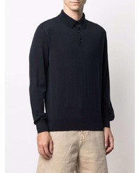 Ermenegildo Zegna Knitted Wool Polo Shirt