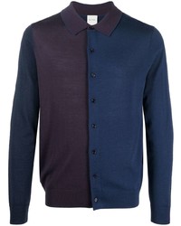 Paul Smith Merino Wool Buttoned Polo Top