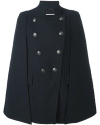PIERRE BALMAIN Double Breasted Poncho